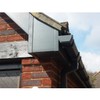 4 x Anthracite Grey Square Fascia Gutter Brackets, Freeflow 114mm