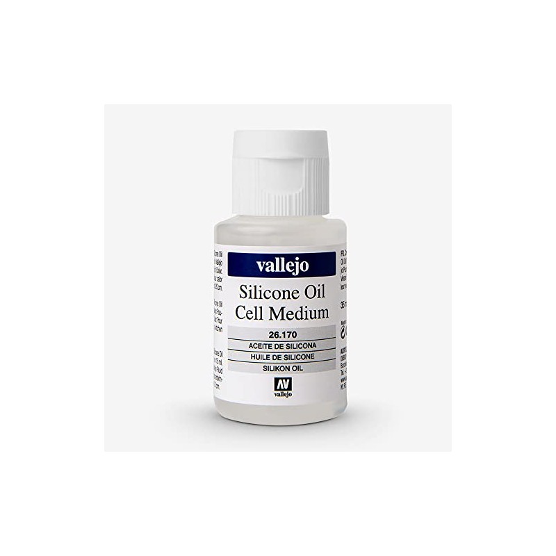 Vallejo Silicone Oil Cell Medium - 35 ml, Bottle