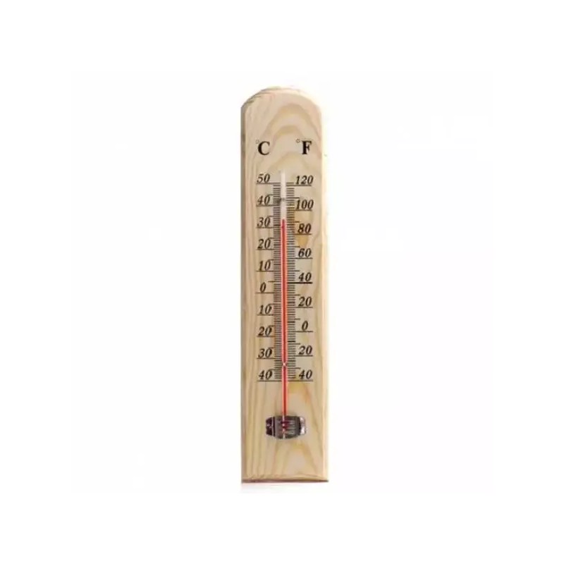 인테리어온도계 나무 온도계 아날로그 벽걸이온도계 Interior Thermometer Wooden Thermometer Analog