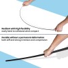 Anley 10Ft Telescopic Flagpole - Retractable Fiberglass Telescoping flag pole