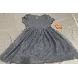 Wonder Nation Girls Short Sleeve Tutu Dress Size  LARGE((10-12)