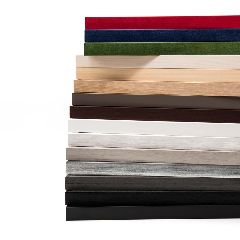 Wooden frame Quadrum FSC 13 x 18 cm grey