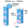 ABRA® 3 Shelf Hanging Locker Organizer for School, Gym, Work,