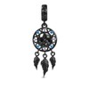GNOCE Skull Dreamcatcher Pendant Dangle Charm 925 Sterling Silver Jewellery