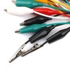 AYMBH 10PCS 50cm Double-Ended Alligator Clips Test Leads Insulated PVC