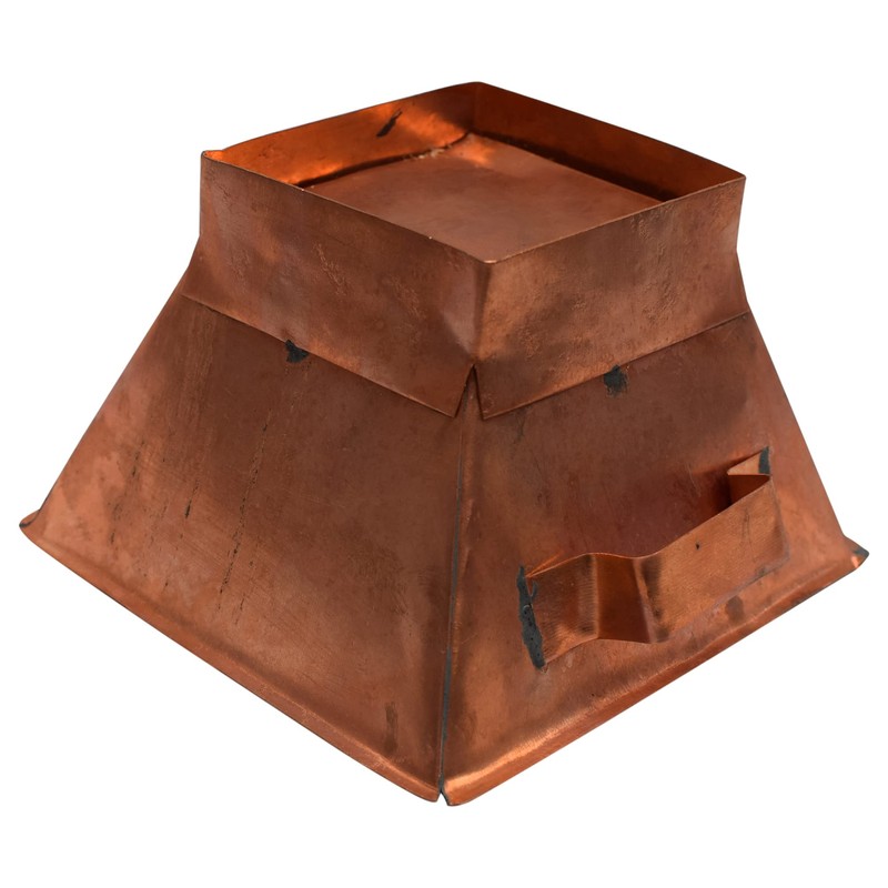 OM SHRI OM Heavy Duty Copper Hawan Kund Traditional Indian