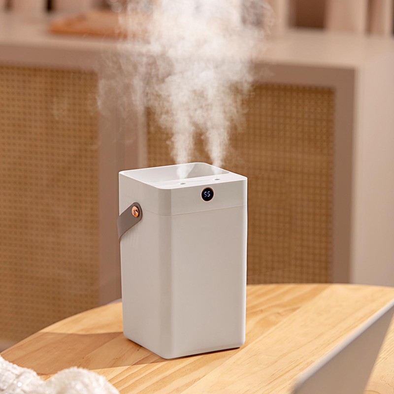 White Air Humidifier Office Desktop Humidifier 3L Portable Humidifier With