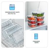 KOMUEE 10 Pack Glass Food Storage Containers, Meal Prep Containers