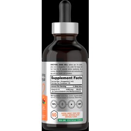 Horbäach Vitamin B12 5000mcg | 4 fl oz | Berry Flavor Vegetarian Liquid | by Horbaach