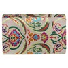 Girly Handbags Womens Baroque Flower Clutch Bag - Champagne