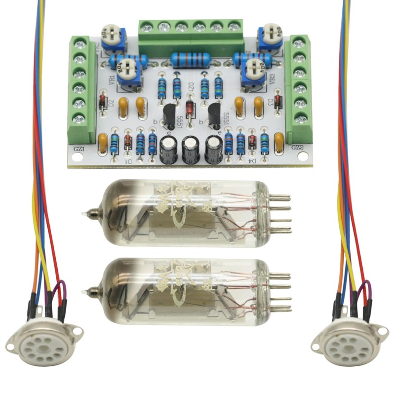 6E2 cat Eye Tube Indicator Driver Board kit Dual Channel