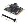 M.2 SSD Adapter Card KEY A/E NGFF to Nvme Solid