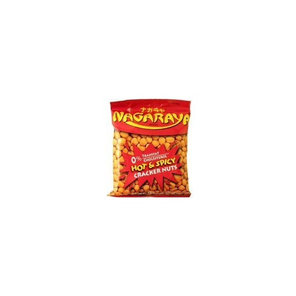 nagaraya cracker nuts (hot n spicy) - 5.64oz [24 units]