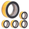 5Pcs Piston Air Compressor Filter Inner Element Inside Silencer Equipment