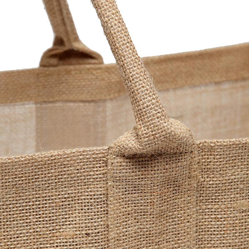 La Cordeline SACJBPFNA Multifunctional Jute Bag, Natural Colour, 55.0 x