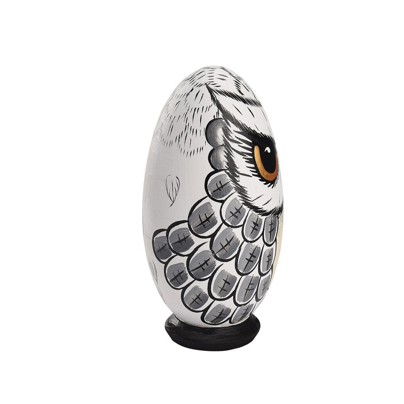 5PCS Owl Nesting Egg Cute Owl Animal Nesting Dolls Wooden