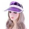 Naimo Sun Visor Hats with Light Clear UV Protection Summer