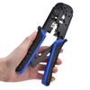 Network Cable Crimp Pliers RJ11/45 Ratchet Wire Crimping Tool RJ