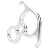 Bull Horn 8‑Shape Ring Descender Descent Control Device Downhill Rock