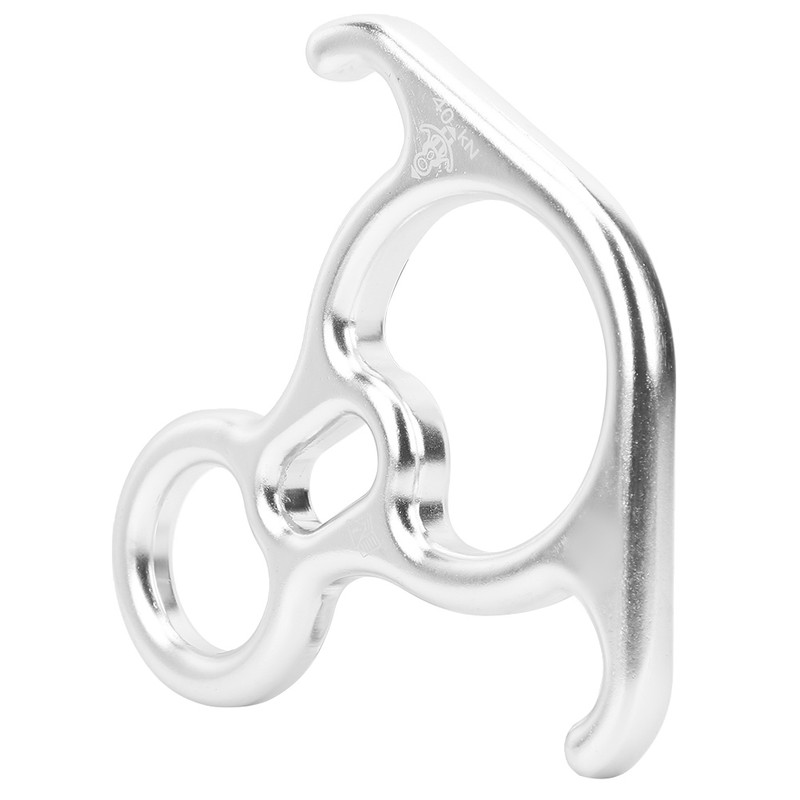 Bull Horn 8‑Shape Ring Descender Descent Control Device Downhill Rock