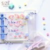 20 Refills A8 Size 3 Hole Sticker Book Trading Card
