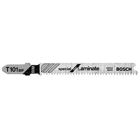 Bosch T101BIF 3-Inch 14 TPI Bi-Metal T-Shank Laminate Flooring Jig Saw Blade - 5 Pack