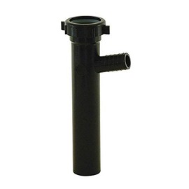 Eastman 35329 Branch Tailpiece, 1-1/2 inch x 8 inch, Black