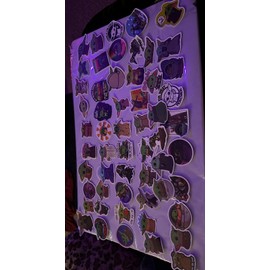 Unbranded 56 Pack Baby Yoda Mandalorian Cartoon Stickers Kids Water bottle Laptop Art