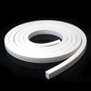 Ququyi Silicone Foam Square Strip, (3/16" T × 3/8" W)