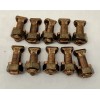 BURNDY (LOT OF 10) BURNDY KS20-3 SPLIT BOLT CONNECTOR 3-WIRE