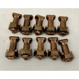 BURNDY (LOT OF 10) BURNDY KS20-3 SPLIT BOLT CONNECTOR 3-WIRE 10-16