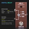 Kmise ABY Pedal,Box Line Selector AB Switch,Electric Guitar Effects Pedal