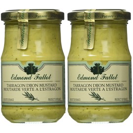Edmond Fallot Tarragon Dijon Mustard 7.4 Oz Pack of 2