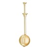 Bloomingville Stainless Steel Tea Egg with Gold Finish