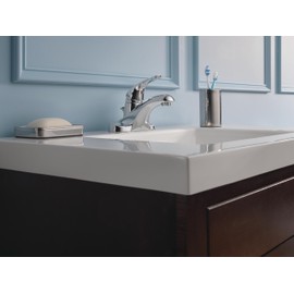 DELTA FAUCET B510LF, 4.25 x 6.13 x 4.25 inches, Chrome