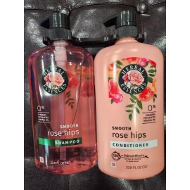 HERBAL ESSENCES SHAMPOO & CONDITIONER SMOOTH ROSE HIPS 33.8 FL OZ EACH VITAMIN E