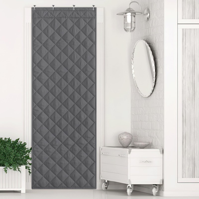 NICETOWN Warm Curtains for Winter, Windproof Waterproof Soundproof Door Shade