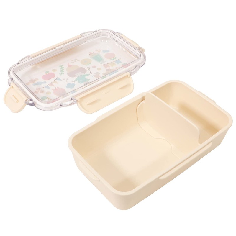 Kutsuwa MU001 1-Tier Lunch Box, Sealed 4-Point Closure, 16.9 fl