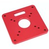 Router Table Insert Plate Woodworking Aluminum Alloy 6061 Anodic Oxidation