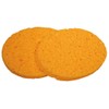 Croll and Denecke Oval Shape Cosmetic Sponges Viscose Sponge 2 11x8 cm
