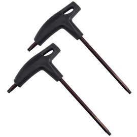 NA 2 Pcs Alloy Steel Bike Beake Disc Wrenchs Bicycle Brake Disc Removal Tools T Shape Hexagon Wrenchs for Road Bike Mountain Bike etc