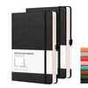 RETTACY A5 Dotted Notebook 2 Pack - Bullet Dot Grid