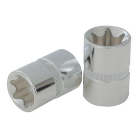 KS-Tools 918.3978 3/8 CHROME + TX-E Socket, E12