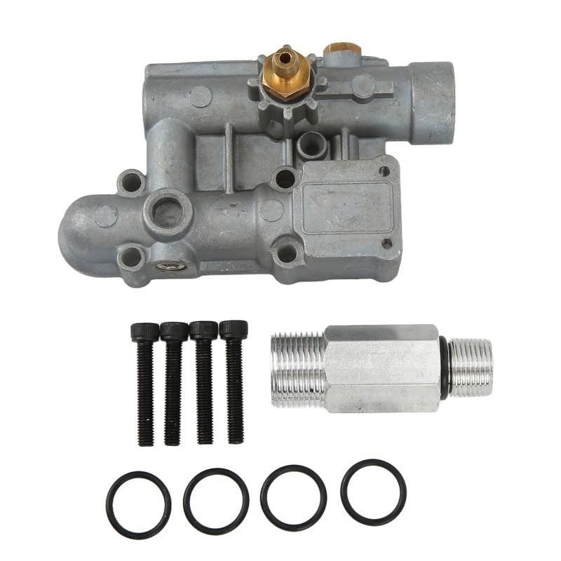 High Pressure Washer Manifold Kit 16031 020228 Metal Wearproof Sturdy