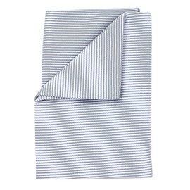 TupTam Baby Unisex Swaddling Blanket, Striped - 100 x 100 cm