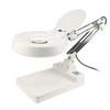 INTBUYING 110V 20X Table Magnifier Lamp Amplification LED Daylight Bright