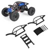 1/18 Carbon Fiber Frame Black Flexibility Carbon Fiber Chassis Kit