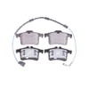 HELLA PAGID Rear Brake Pads with Warning Contact Four Brake