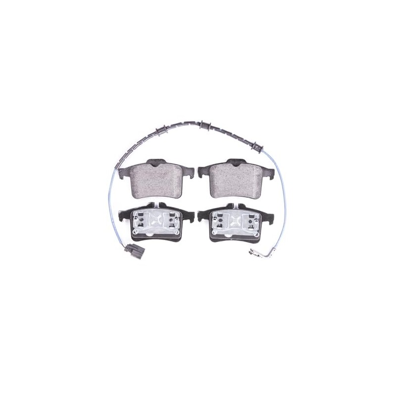 HELLA PAGID Rear Brake Pads with Warning Contact Four Brake