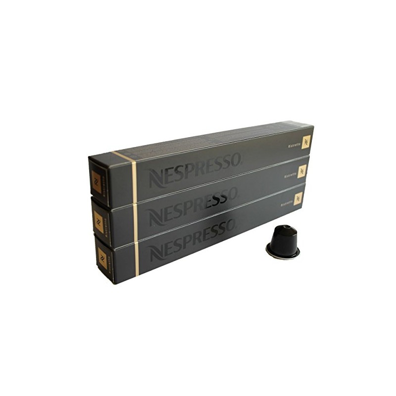 Nespresso Capsules Black Black - 30 x Ristretto - Original
